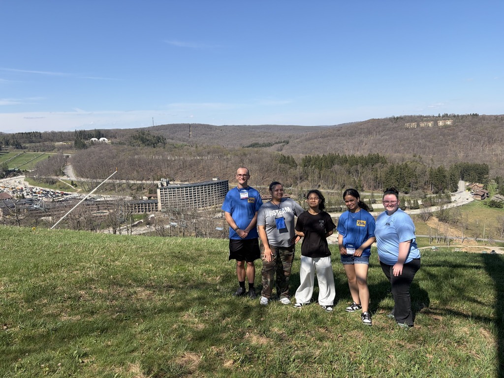 A group of three William Penn Senior High School students alongside two William Penn Senior High School staff members, recently competed in the annual Pennsylvania Technology Student Association (PA-TSA) State Conference.