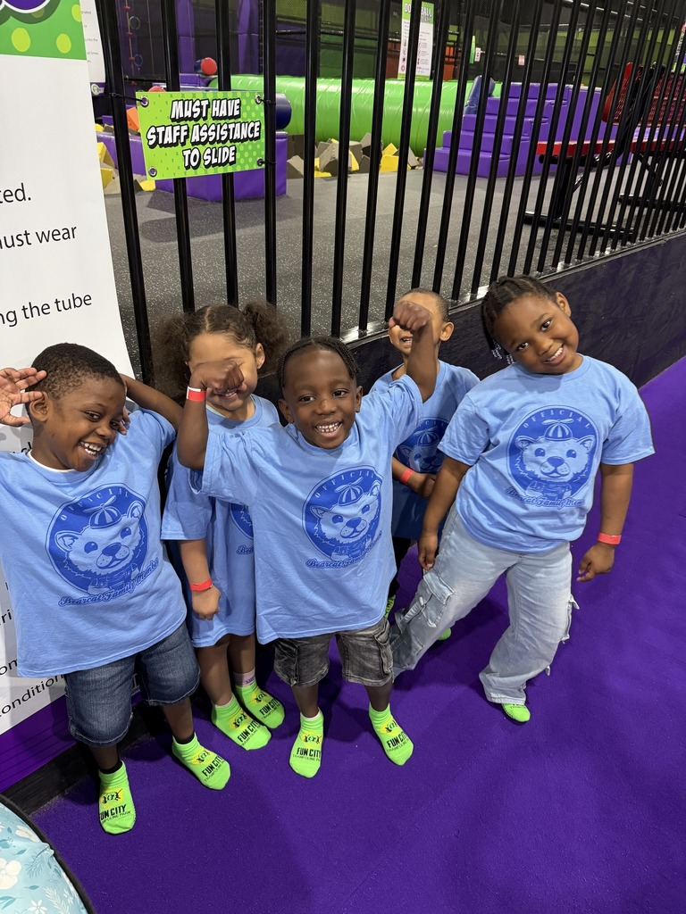 Jackson Pre-K students recently went on a field trip to Fun City. 