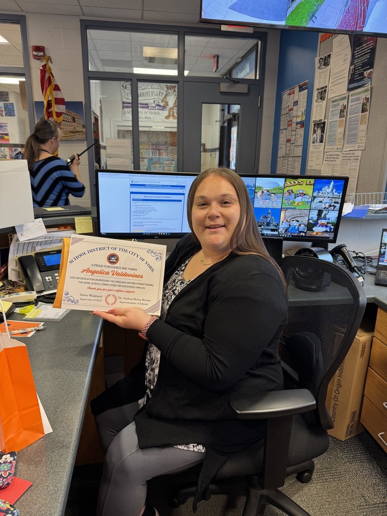 District staff members were recently celebrated with certificates for National Bilingual/Multilingual Learner Advocacy Month in April.