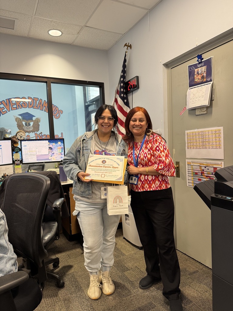 District staff members were recently celebrated with certificates for National Bilingual/Multilingual Learner Advocacy Month in April.