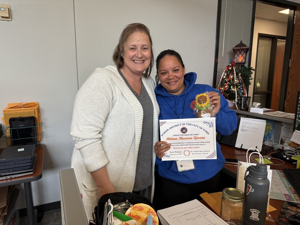District staff members were recently celebrated with certificates for National Bilingual/Multilingual Learner Advocacy Month in April.