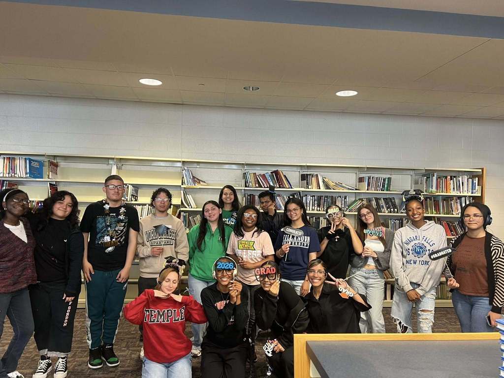 William Penn Senior High School students were recently celebrated during the 2026 Instant Decision Day in the William Penn Senior High School Library.