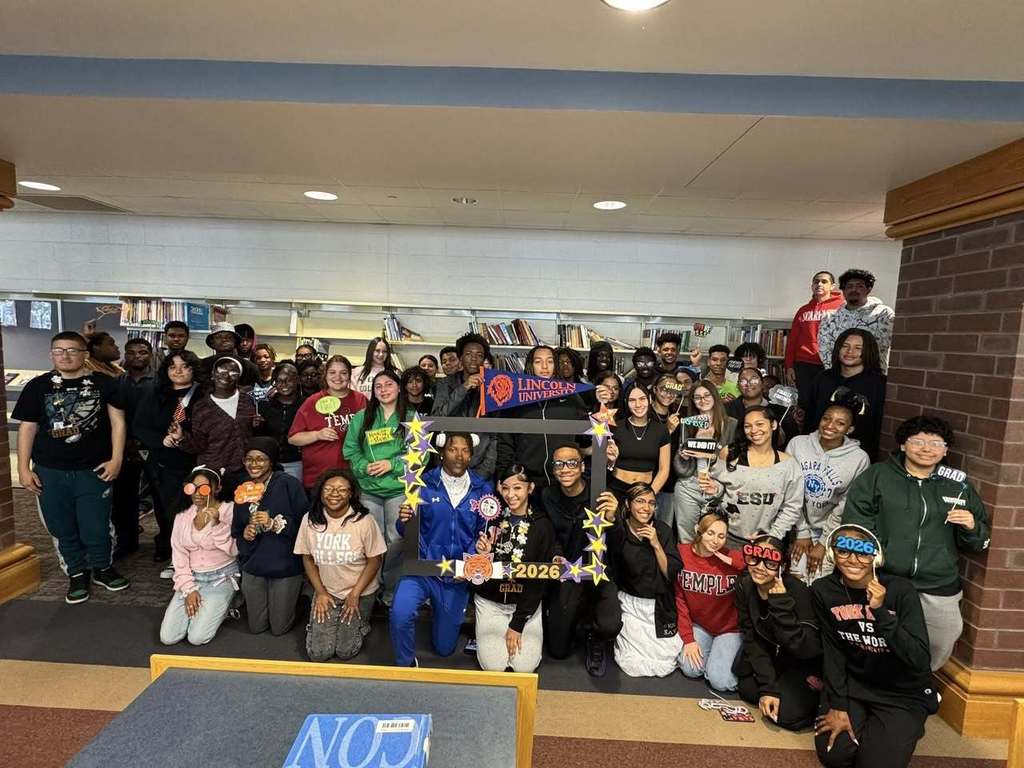 William Penn Senior High School students were recently celebrated during the 2026 Instant Decision Day in the William Penn Senior High School Library.