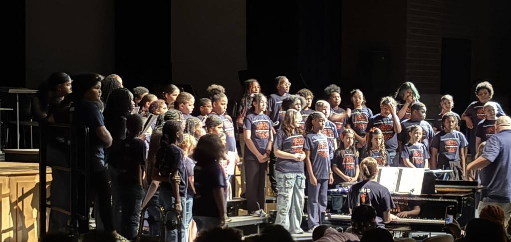 The Combined Elementary School Band, Orchestra, and Chorus recently performed in the William Penn Senior High School Auditorium for their annual Spring Concert. 
