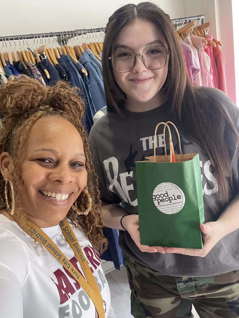 Melanie Still, Supervisor of Social and Emotional Learning, recently visited three local businesses on behalf of the School District of the City of York for the Good People Initiative.