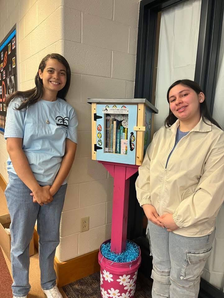 William Penn STEAM Academy students recently completed their year-long "Stories in the Streets" district-wide Little Library event.