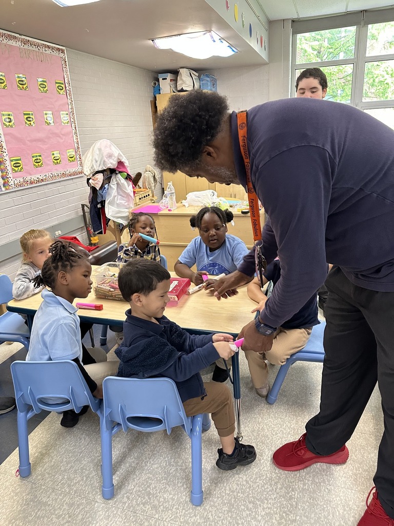 A group of Hannah Penn Pre-K students recently made and tested stomp rockets with help from district staff member, Mr. Troy Rice and his student helpers.