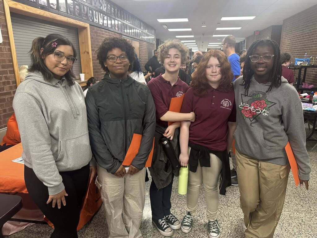 Rising 9th grade students recently visited William Penn Senior High School to receive a glimpse of the high school student life.