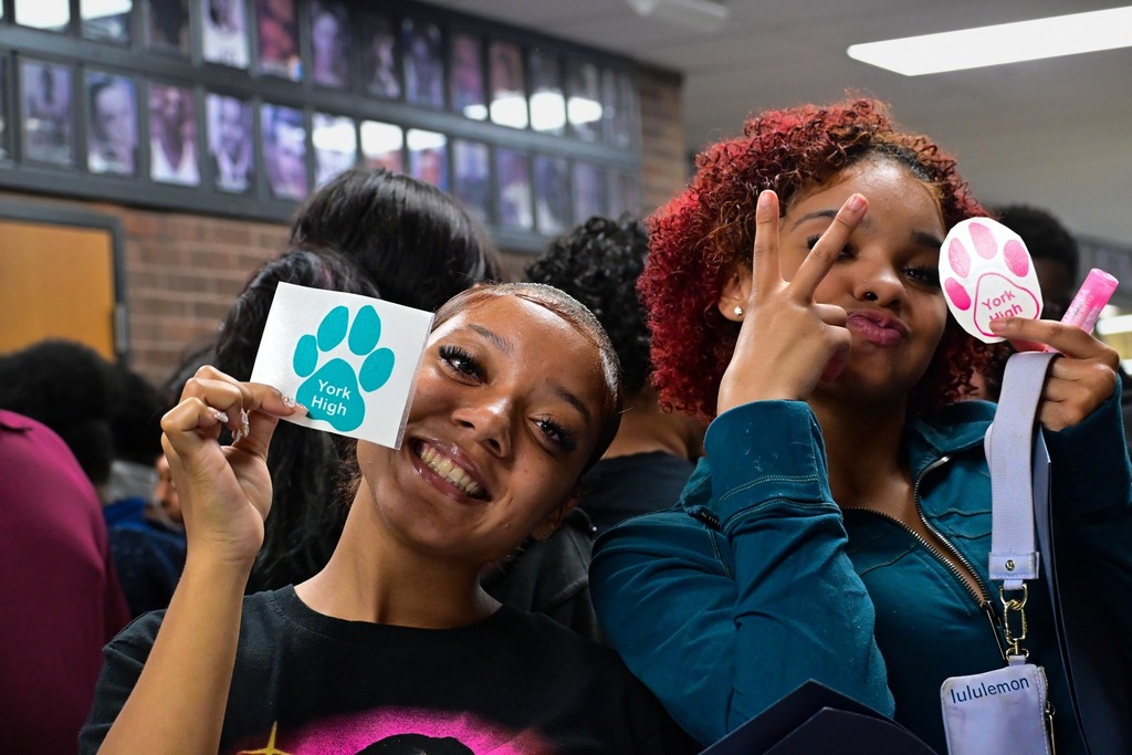 Rising 9th grade students recently visited William Penn Senior High School to receive a glimpse of the high school student life. Photo Credit: Photography by Moises Oquendo