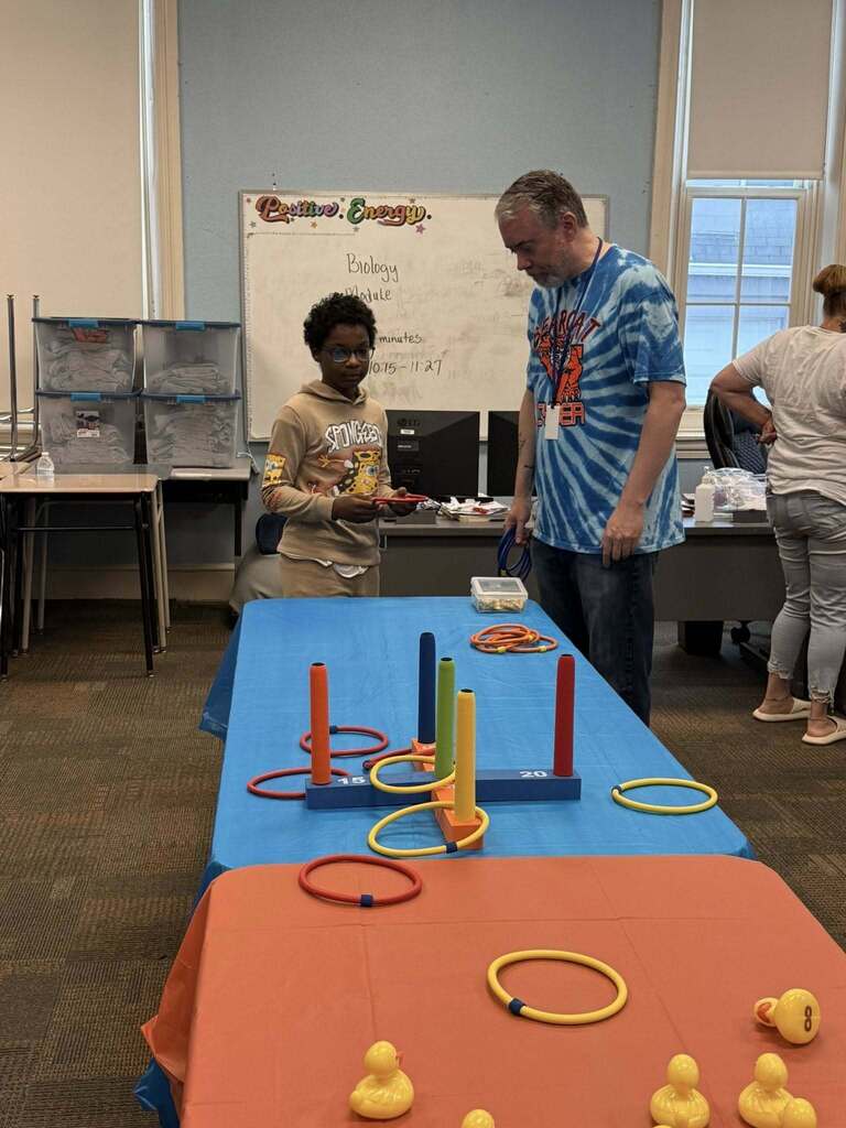 Bearcat Cyber Academy students, staff, and families recently came together to enjoy an End of Year Celebration that was filled with delicious food, exciting games, prizes, and more!
