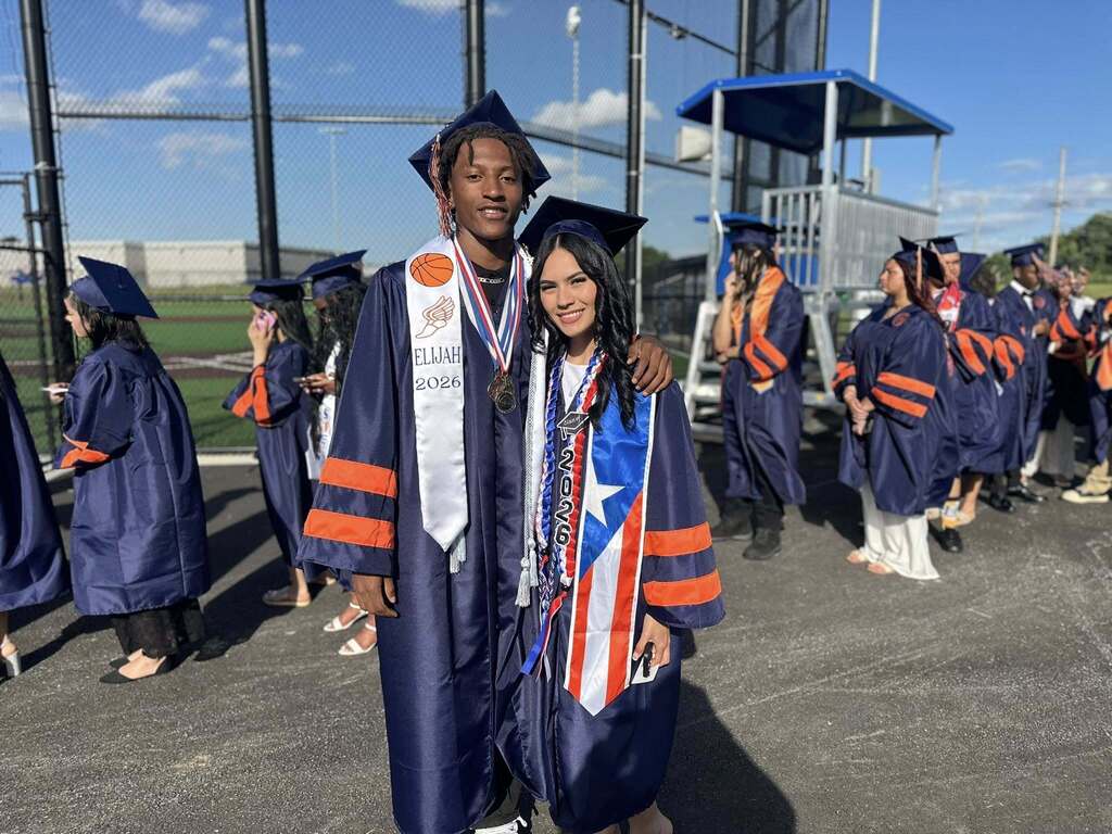 William Penn Senior High School Class of 2026 Seniors recently graduated at Smalls Athletic Field. 