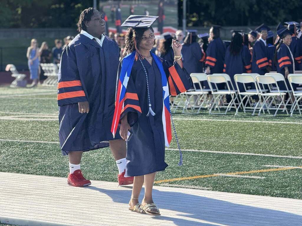 William Penn Senior High School Class of 2026 Seniors recently graduated at Smalls Athletic Field. 