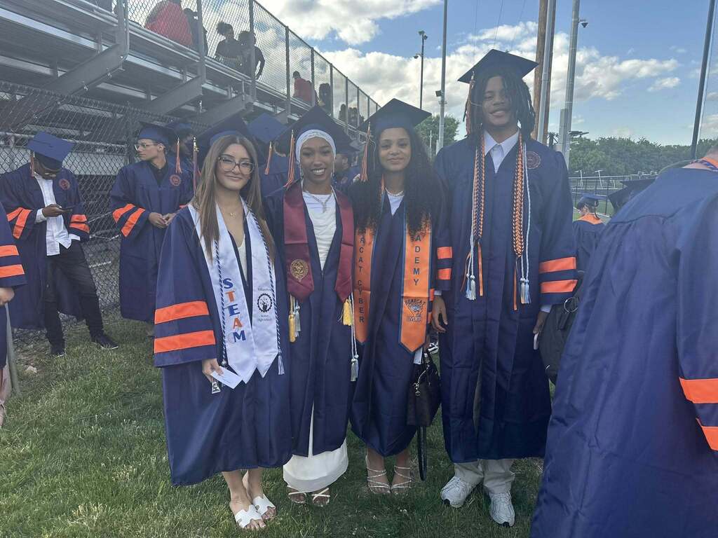 William Penn Senior High School Class of 2026 Seniors recently graduated at Smalls Athletic Field. 