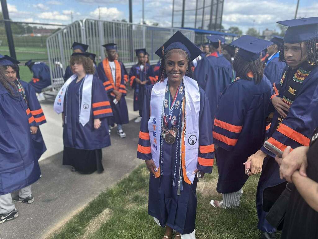 William Penn Senior High School Class of 2026 Seniors recently graduated at Smalls Athletic Field. 