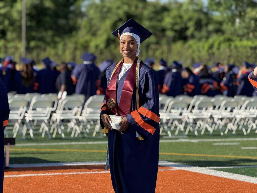 William Penn Senior High School Class of 2026 Seniors recently graduated at Smalls Athletic Field. 