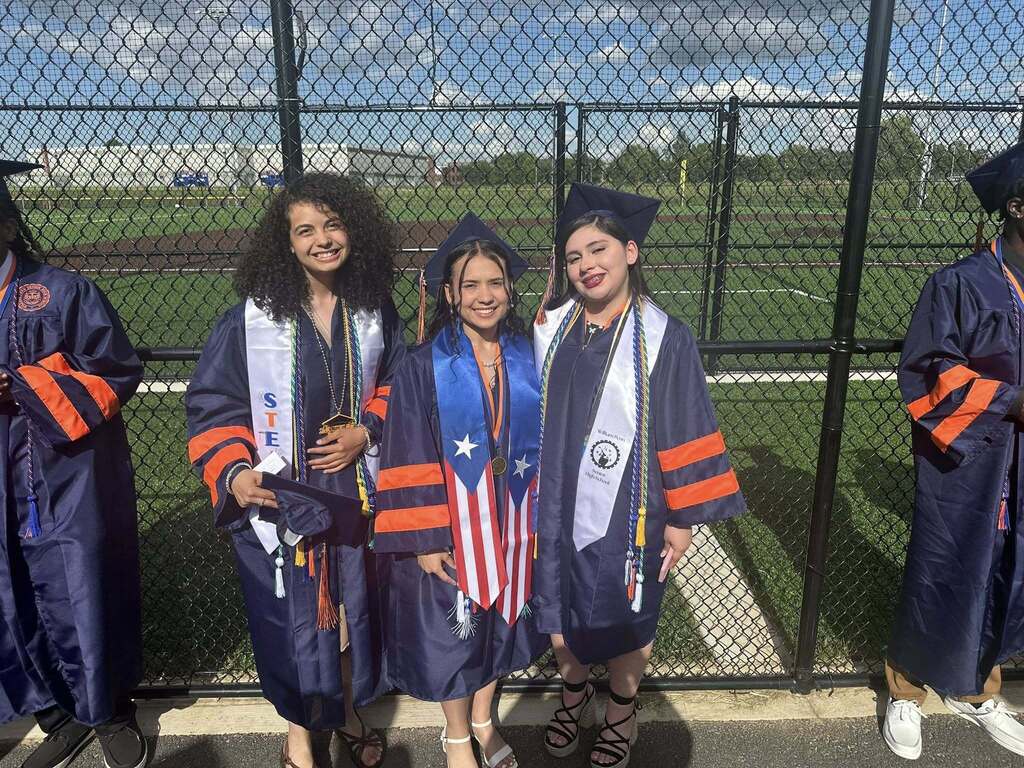 William Penn Senior High School Class of 2026 Seniors recently graduated at Smalls Athletic Field. 