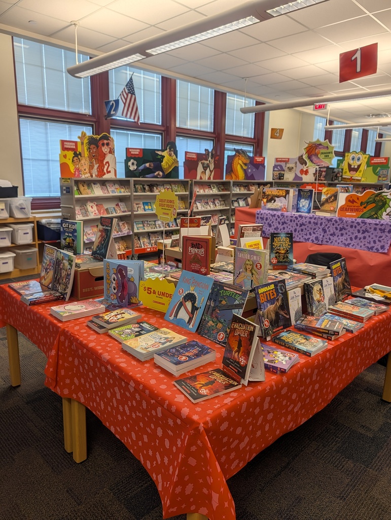 Davis PreK-8 recently hosted a Book Fair for Davis students to come and explore different types of books and genres.