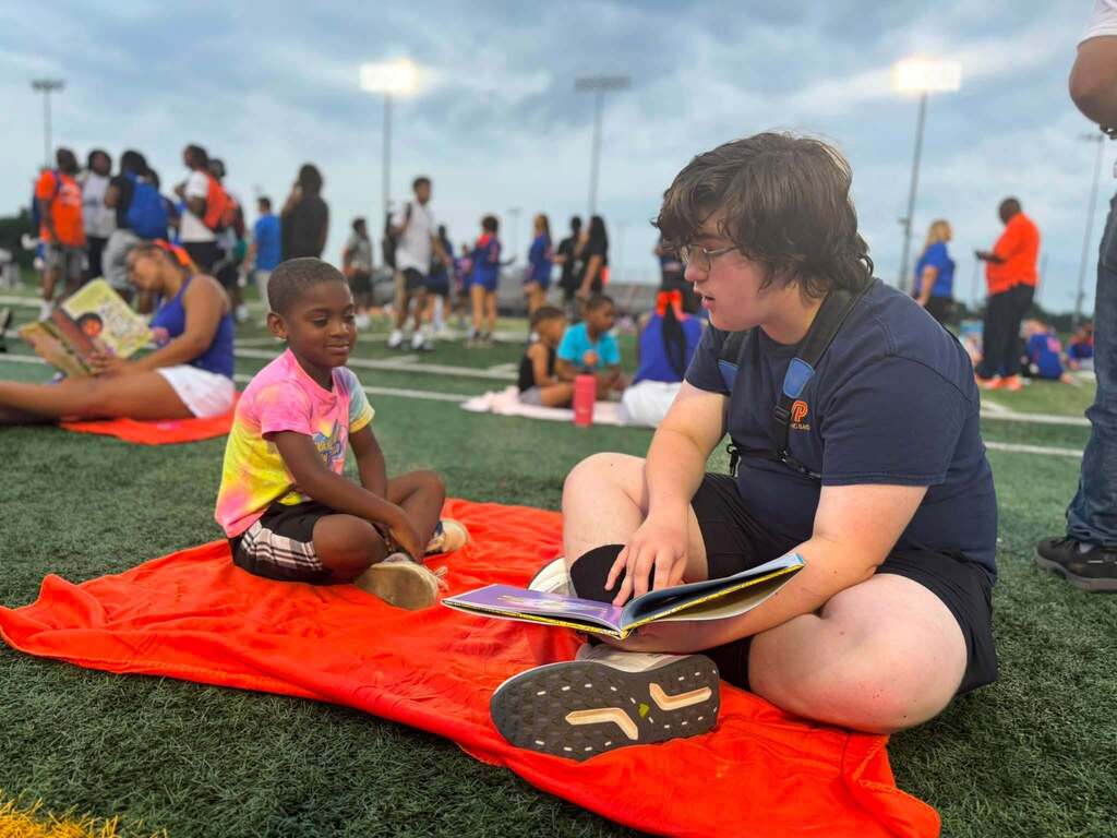 District students, families, and staff gathered to participate in the district's Meet the Bearcats event.