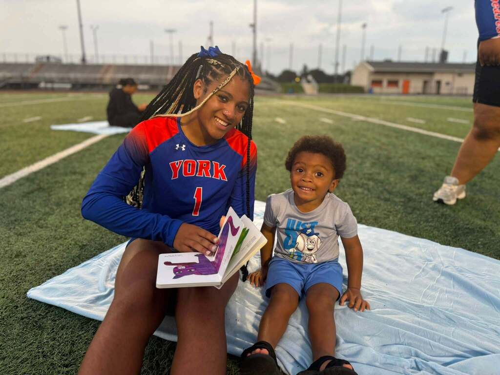 District students, families, and staff gathered to participate in the district's Meet the Bearcats event.