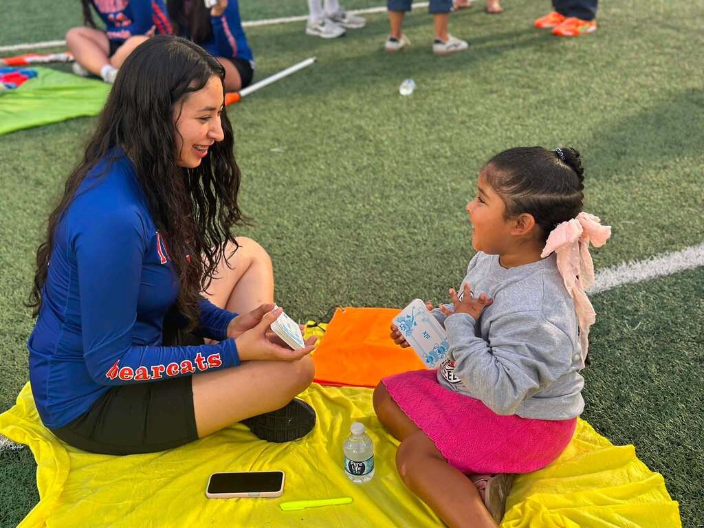 District students, families, and staff gathered to participate in the district's Meet the Bearcats event.