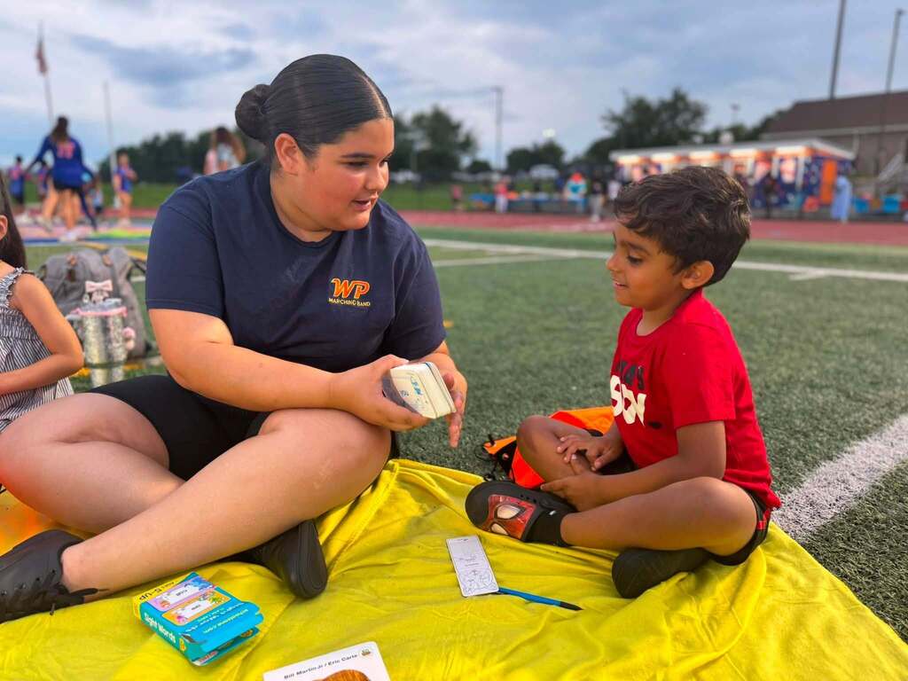 District students, families, and staff gathered to participate in the district's Meet the Bearcats event.