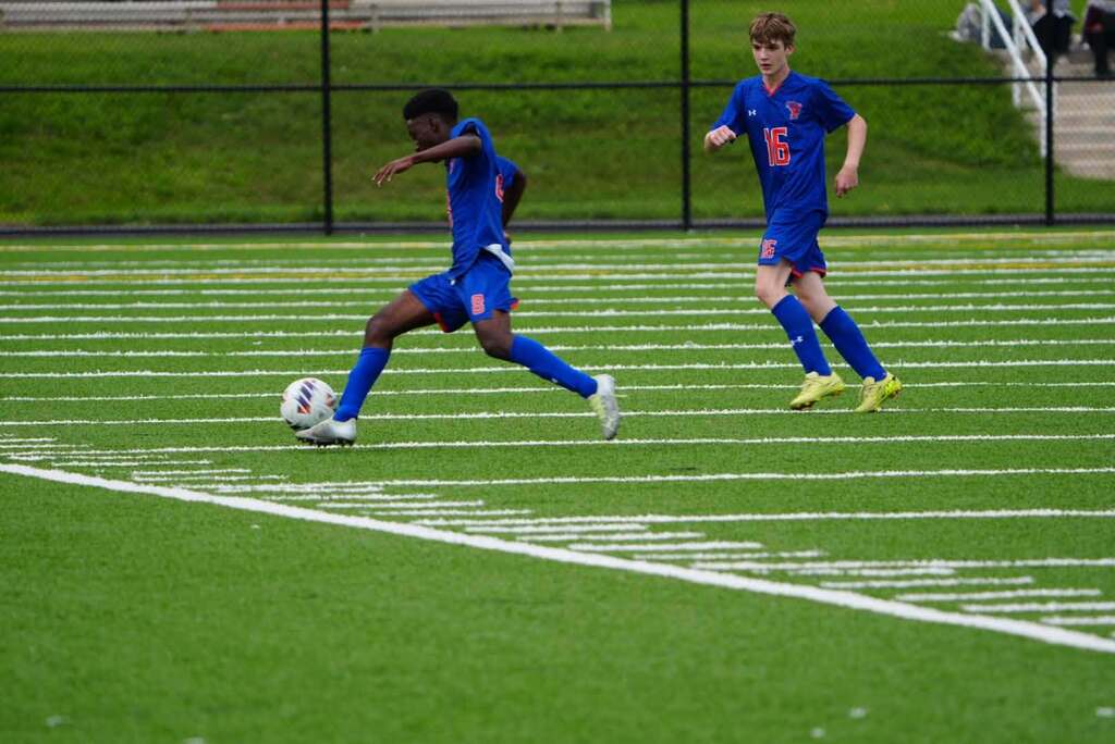 Our York High Boys Varsity Soccer team recently hosted their first scrimmage of the 2026 fall season.