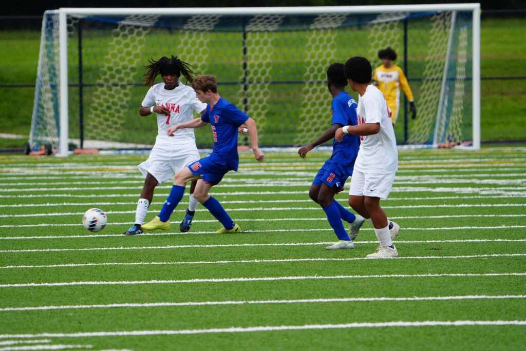 Our York High Boys Varsity Soccer team recently hosted their first scrimmage of the 2026 fall season.