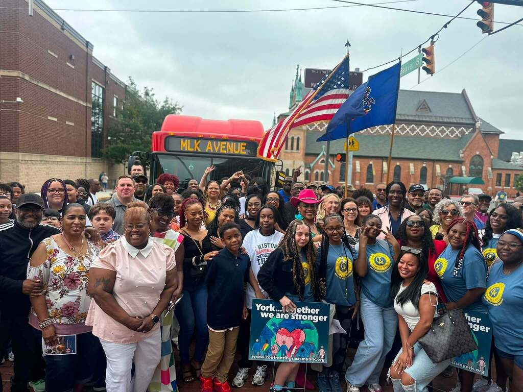 District students, families, staff, and community members recently came together for the MLK Street Dedication Ceremony in York, PA.