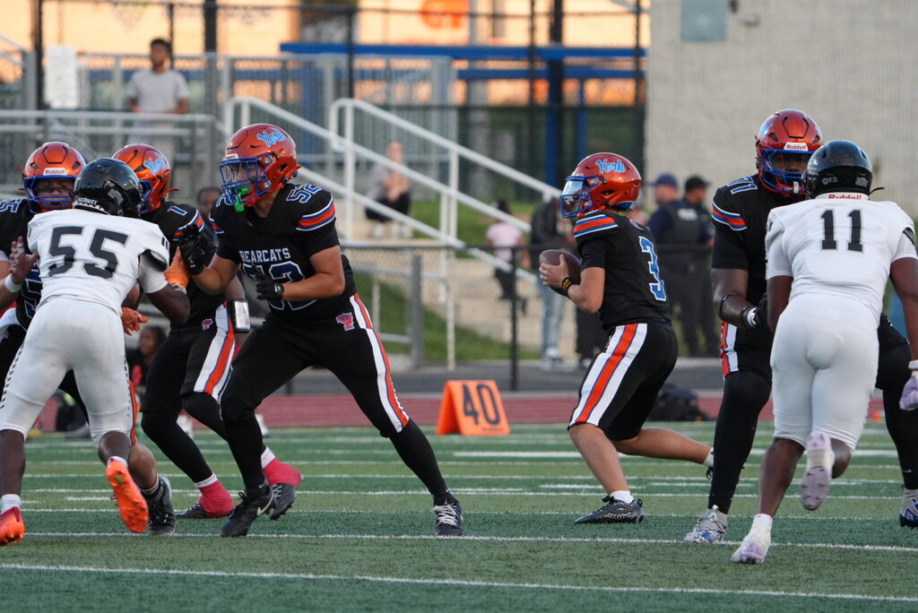 Our York High Boys Varsity Football team recently played against Harrisburg for their first game of the 2026 fall season.