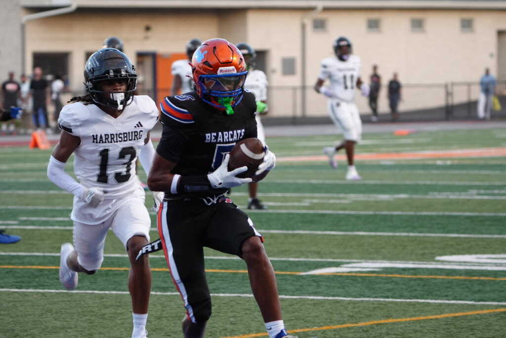 Our York High Boys Varsity Football team recently played against Harrisburg for their first game of the 2026 fall season.