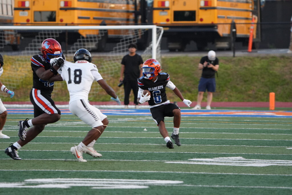Our York High Boys Varsity Football team recently played against Harrisburg for their first game of the 2026 fall season.