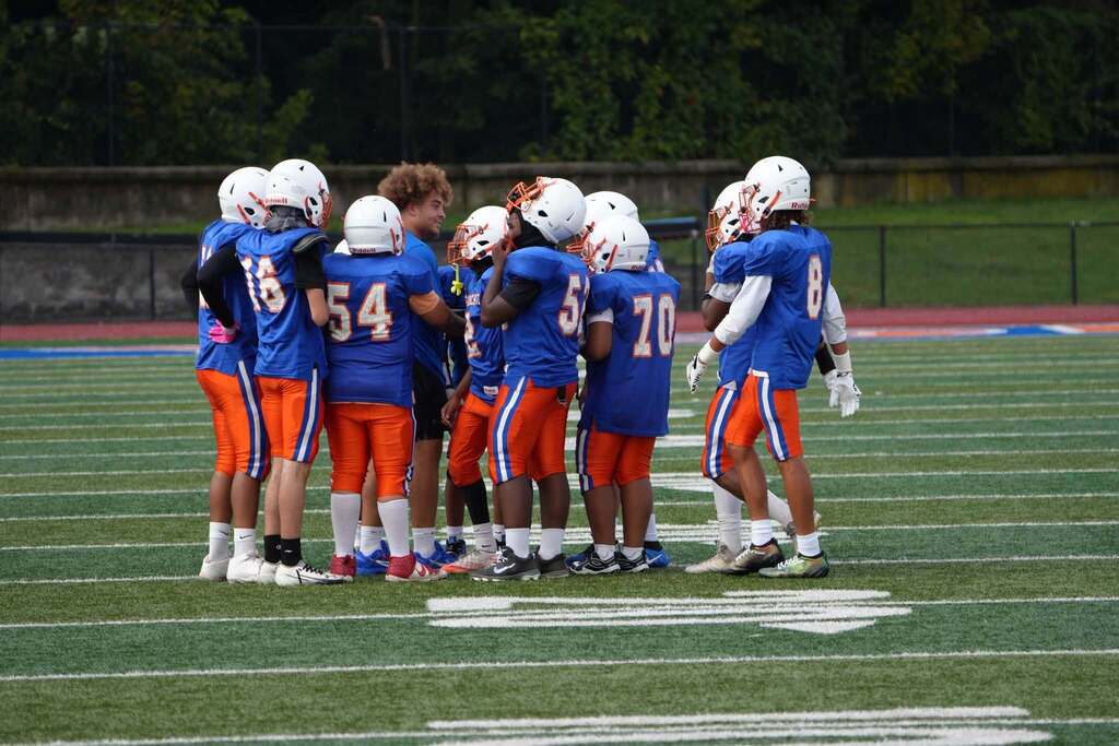 Our Boys 7th and 8th Grade Football team recently played their first scrimmage of the 2026 fall season.
