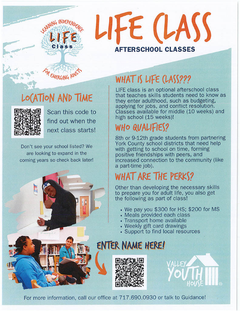 LIFE CLASSES