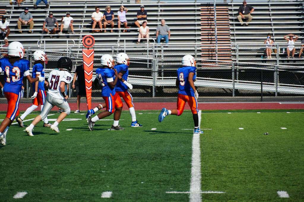 Our Boys 8th Grade Football team recently played against New Oxford with a final score of 26-0.