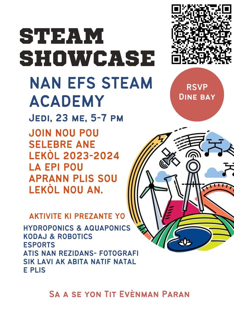 STEAM Showcase Flyer May 2, 5-7