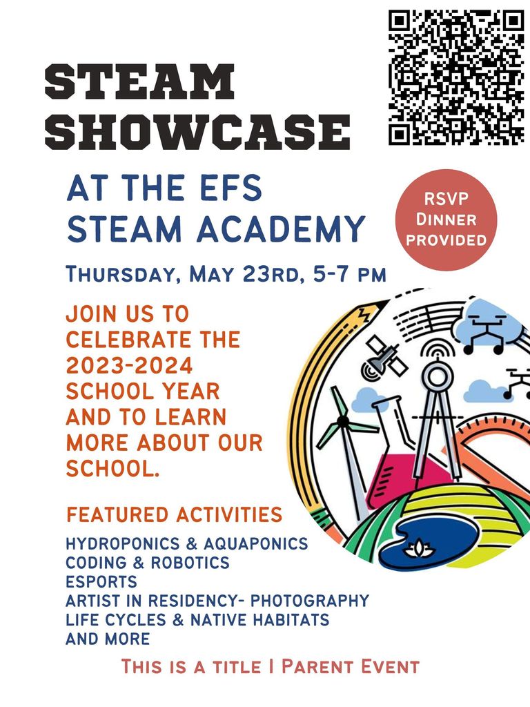 STEAM Showcase Flyer May 2, 5-7