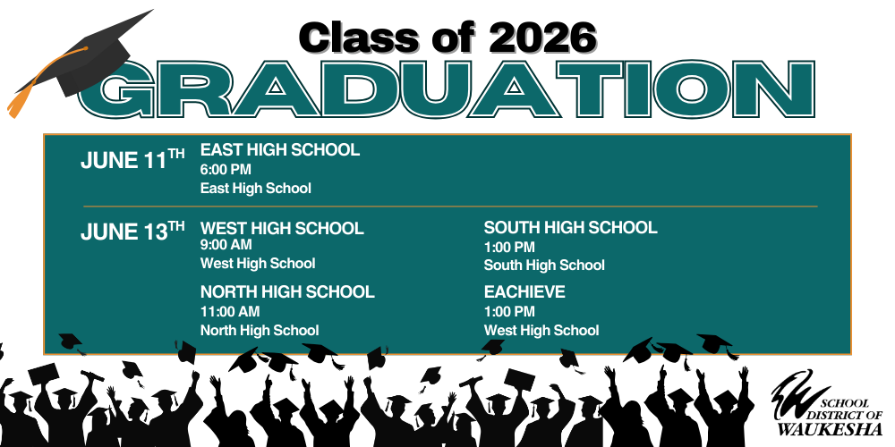 Class of 2026 Graduation Schedule