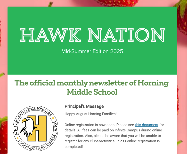 HN  back to school