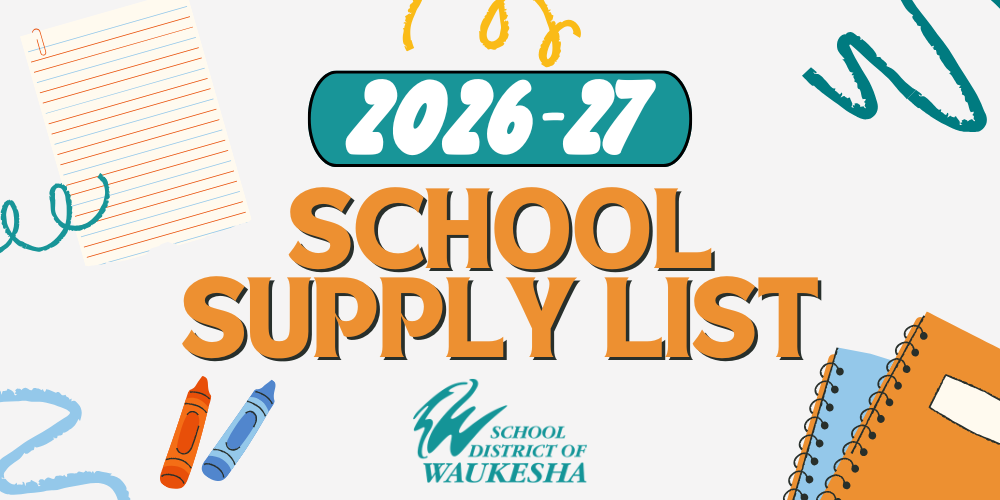 2026-27 School Supply List