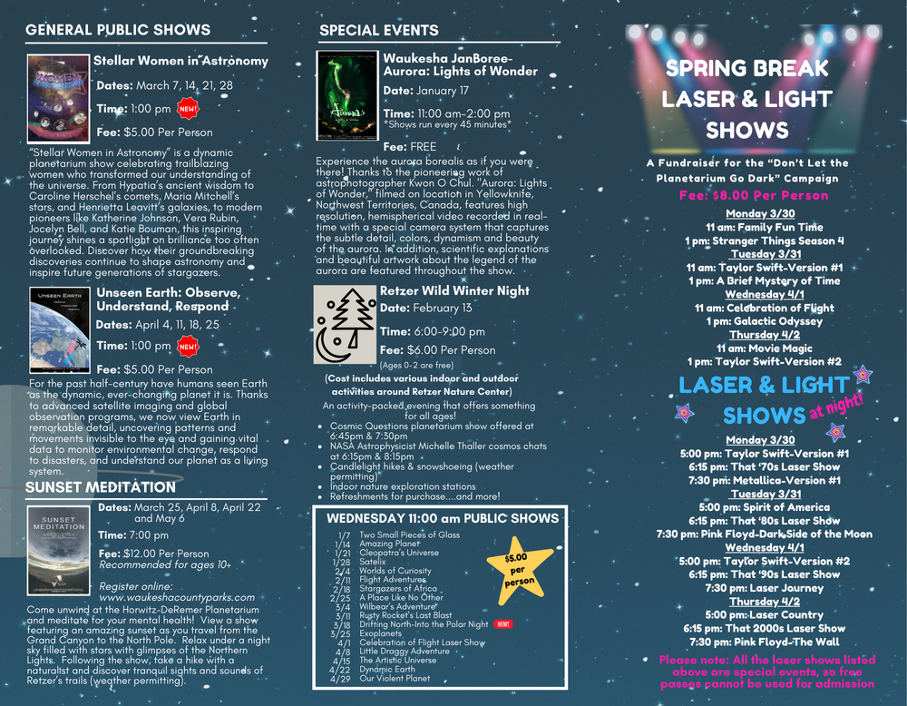 2026 Winter/Spring Program Guide