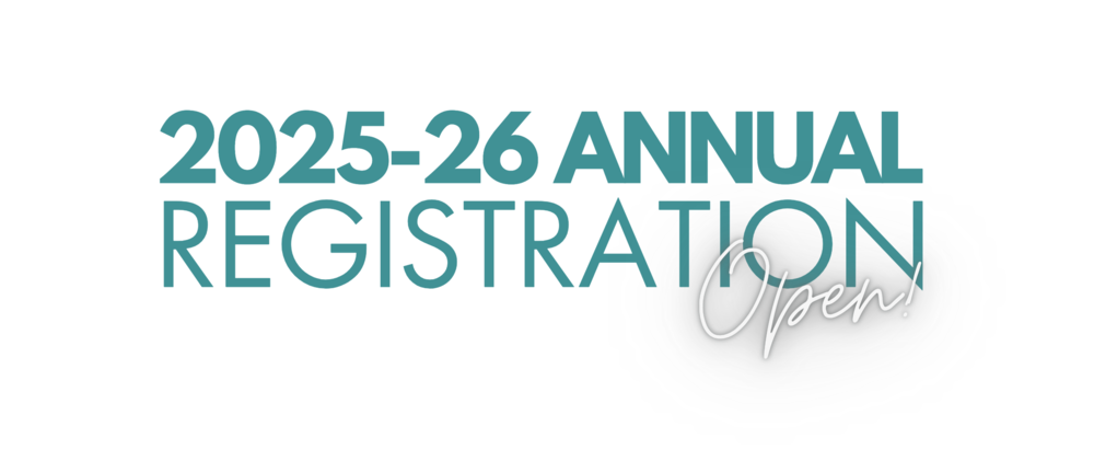 Reminder: Annual Registration is Open!