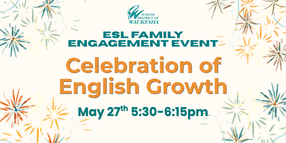 ESL Family Engagement Event- May 27th
