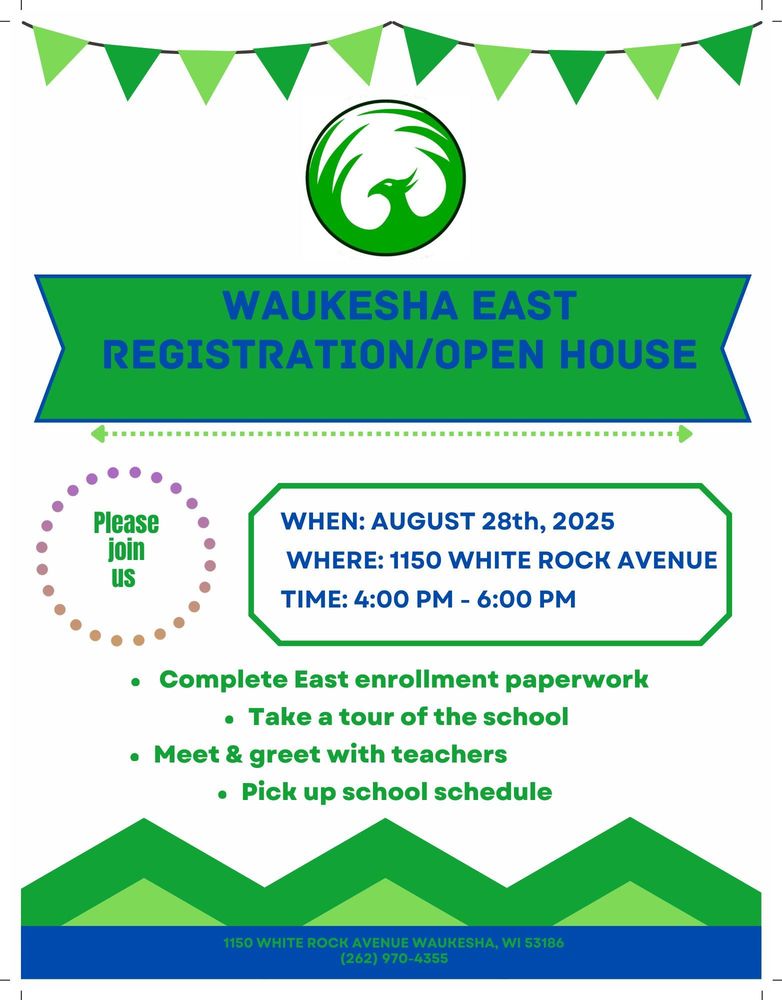 2025-2026 East Open House/Registration
