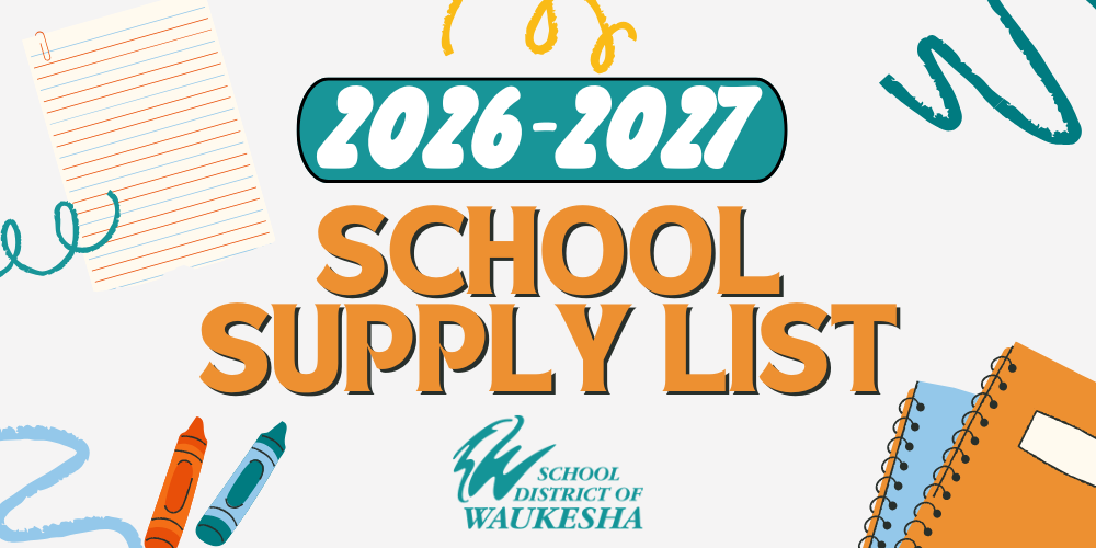 2026-27 School Supply List
