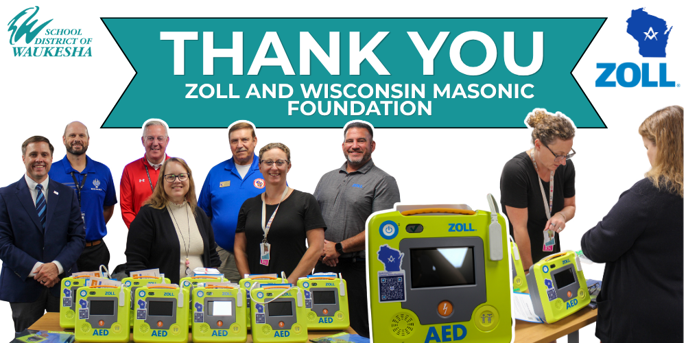 Thank you Zoll and Mansonic Foundation