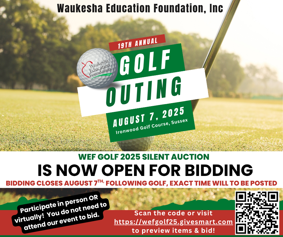 WEF Golf 2025 Auction OPEN for bidding