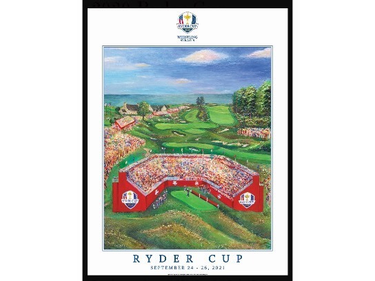 WEF Golf 2025 Auction Item - Ryder Cup Print