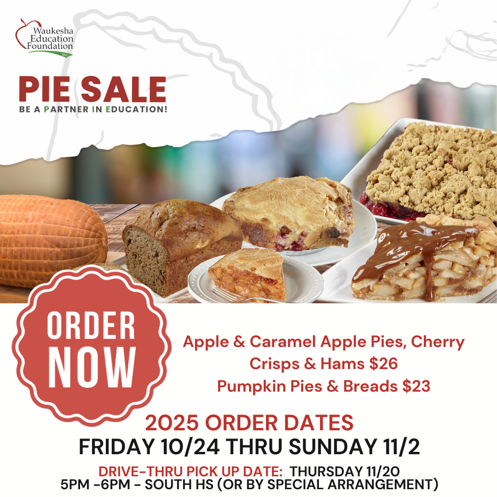 NOW OPEN 2025 WEF PIE Sale