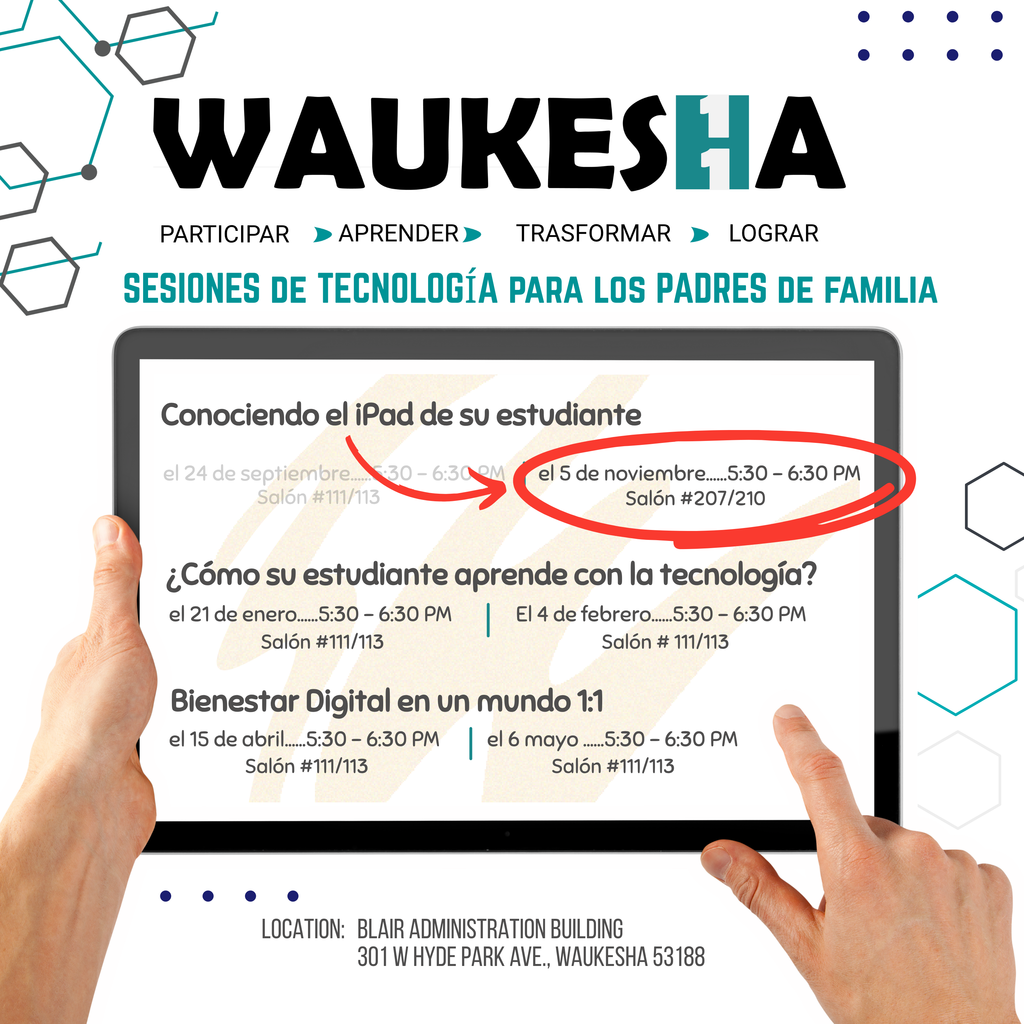 Parent Tecnology Sessions in Spanish