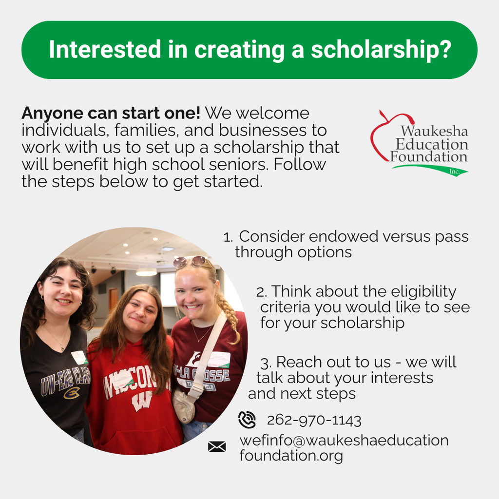 How to Create a WEF Scholarship